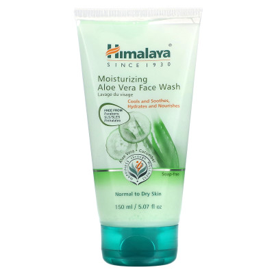 Himalaja, nawilżająca aloesowa myjka do twarzy, 5,07 fl oz (150 ml)