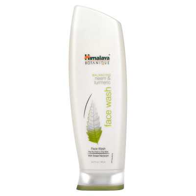Himalaya, Botanique, Neem i kurkuma, myjnie twarzy, 5,07 Fl Oz (150 ml)