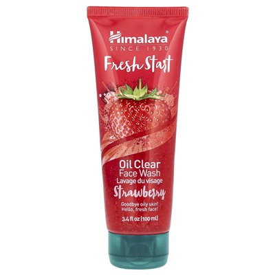 Himalaya Fresh Start Clear Oil Cleanser Strawberry 3.4 fl oz (100 ml)