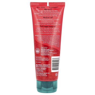 Himalaya Fresh Start Clear Oil Cleanser Erdbeere 3,4 fl oz (100 ml)