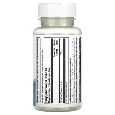 Kal, L-Glutatione SR, 500 mg, 30 Vegcaps