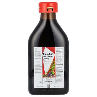 Floradix, Eisen + Kräuter, 17 fl oz (500 ml)
