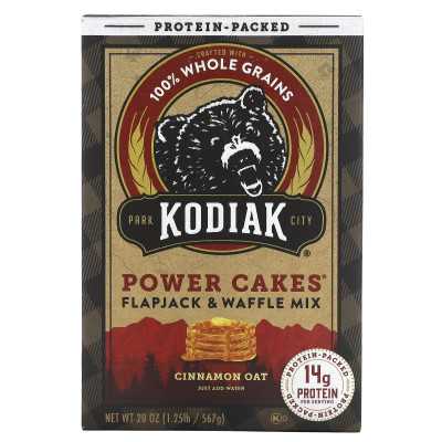Kodiak Cakes, Power Cakes, Flapjack- und Waffelmischung, Zimt-Hafer, 20 Uncji (567 g)