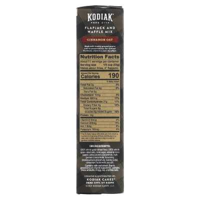 Kodiak Cakes, Power Cakes, Flapjack- und Waffelmischung, Zimt-Hafer, 20 Uncji (567 g)