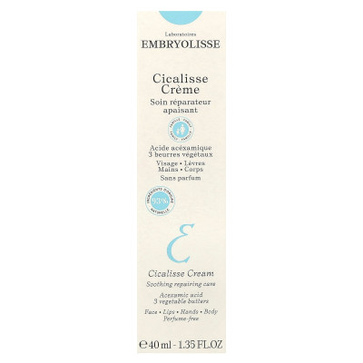 Embryolisse, Cicalisse Cream, 1,35 Fl Oz (40 ml) Embryolisse, Cicalisse Cream, 1,35 Fl Oz (40 ml)