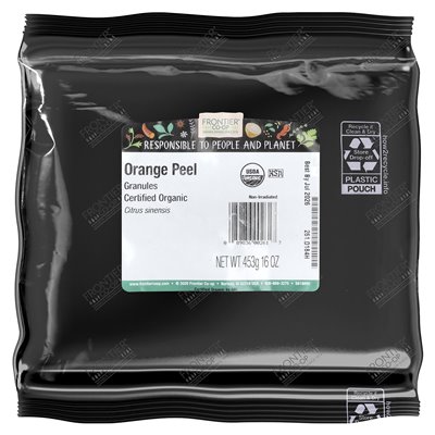 Frontier Co-op, Bio-Orangenschalengranulat, 16 oz (453 g)