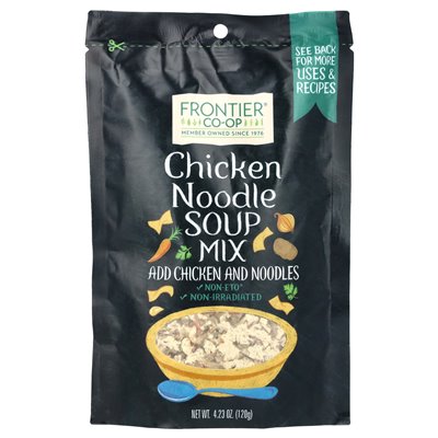 Frontier Co-op, Hühnernudelsuppe, 4,23 oz (120 g)