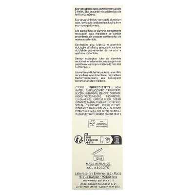 Embryolisse, intensywna maska ​​nawilżająca, 1,69 fl Oz (50 ml)