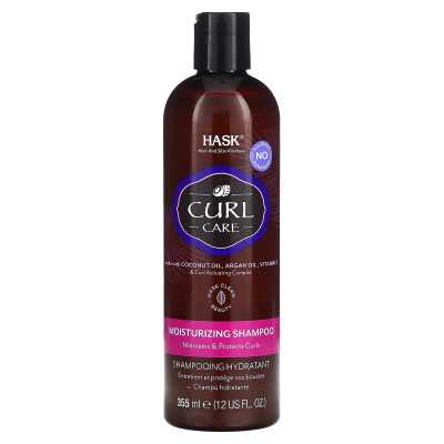 Hask Beauty, Curl Care, Moisturizing Shampoo, 12 fl oz (355 ml) Hask Beauty, Curl Care, Moisturizing Shampoo, 12 fl oz (355 ml)