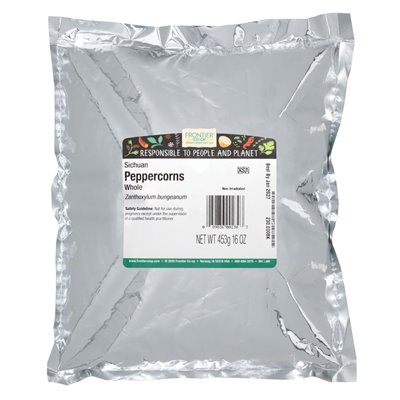 Frontier Co-op, Whole Sichuan Peppererns, 16 uncji (453 g)