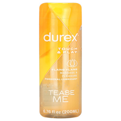 Durex, Touch &amp Play, Personal Smar, Ylang Ylang, 6.76 Fl Oz (200 ml)