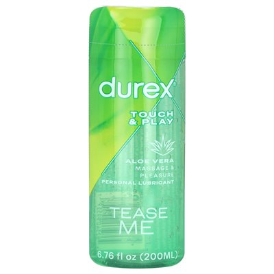 Durex, Touch & Play, Personal Smar, Aloe Vera, 6.76 Fl Oz (200 ml) Durex, Touch & Play, Personal Smar, Aloe Vera, 6.76 Fl Oz (200 ml)