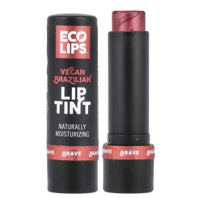 Eco Lips, wegańskie brazylijskie odcień warg, odważny, 0,15 uncji (4,25 g)