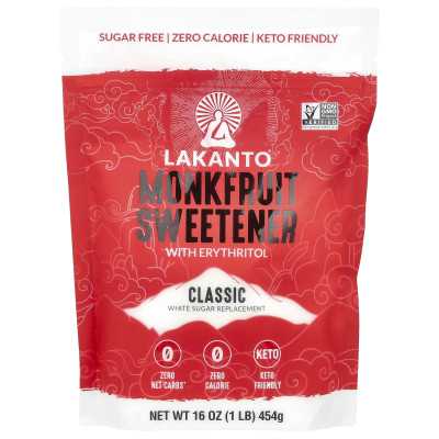 Lacanto, Mönchsfrucht-Erythrit-Bonbons, Klassisch, 16 oz (454 g)
