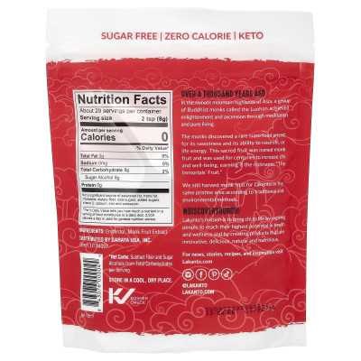 Lacanto, Monkfruit Erythritol Candy, Classic, 8.29 oz (235 g)