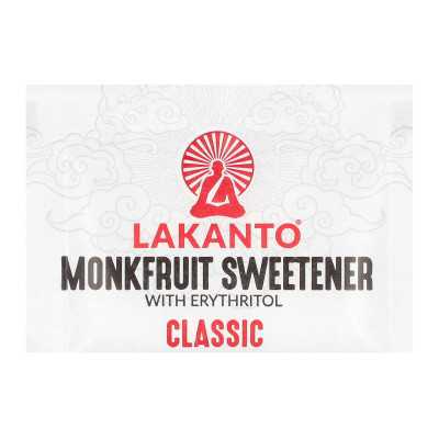 Lakanto, Mönchsfruchtsüße mit Erythrit, klassisch, 30 Päckchen, 3,17 oz (90 g)