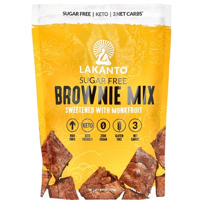 Lakanto, Brownie-Mix, zuckerfrei, 9,7 oz (275 g)