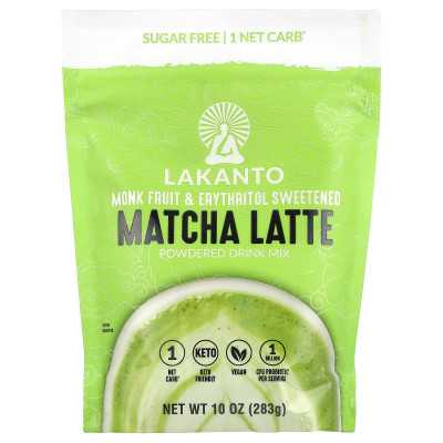 Lakanto, Matcha Latte, Getränkepulvermischung, 10 oz (283 g)