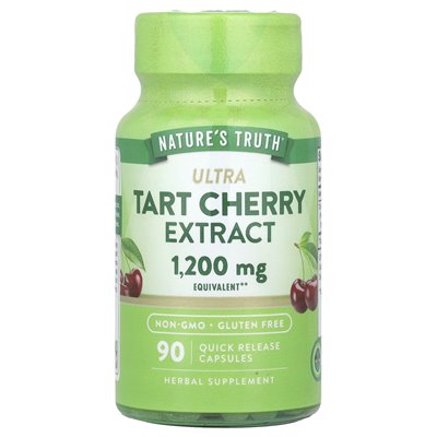 Nature's Truth, Ultra Tart Cherry Extract, 1200 mg, 90 Quick Release Capsules