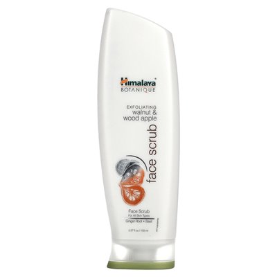 Himalaya, Botanique, Exfoliating Walnut &amp Wood Apple Face Scrub, 5.07 Fl Oz (150 ml)