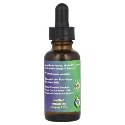 Flower Essence Services, Lotus, Flower Essence, 1 Fl Oz (30 ml) Flower Essence Services, Lotus, Flower Essence, 1 Fl Oz (30 ml)