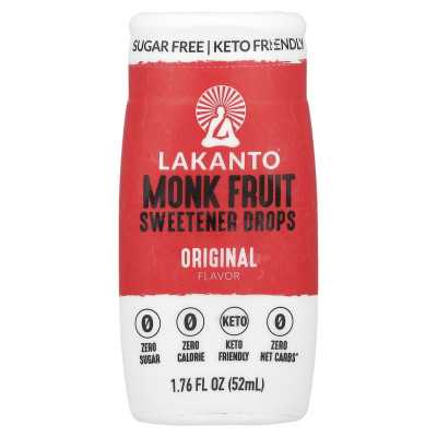 Lakanto, krople słodzika monkfruta, oryginał, 1,76 fl oz (52 ml) Lakanto, krople słodzika monkfruta, oryginał, 1,76 fl oz (52 ml)