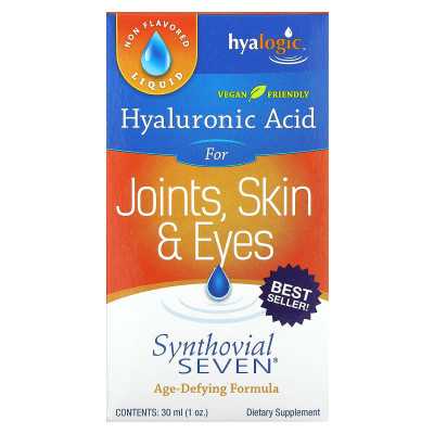 Hyaalogical, Hyaluronsäure für Gelenke, Haut und Augen, Seven Syntrent, 1 oz (30 ml)