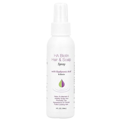 HIALOGIC, HA BIOTIN Hair &amp Scalp Spray, 4 Fl Oz (118 ml)