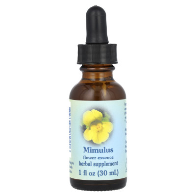 Flower Essence Services, Mimulus, Flower Essence, 1 Fl Oz (30 ml)