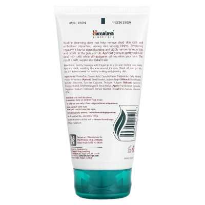 Himalaya Gentle Exfoliating Apricot Scrub, All Skin Types, 5.07 fl oz (150 ml)