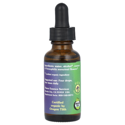 Flower Essence Services, Baby Blue Eyes, Flower Essence, 1 fl oz (30 ml)