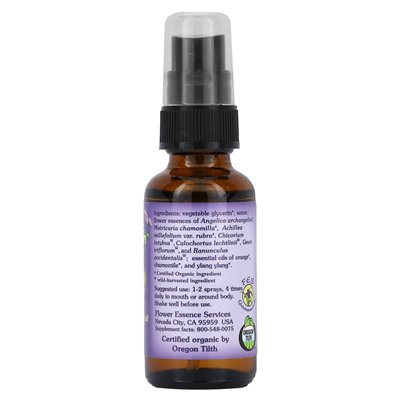 Flower Essence Services, Kinder Garden, Formuła bezalkoholowa, 1 uncja, (30 ml)