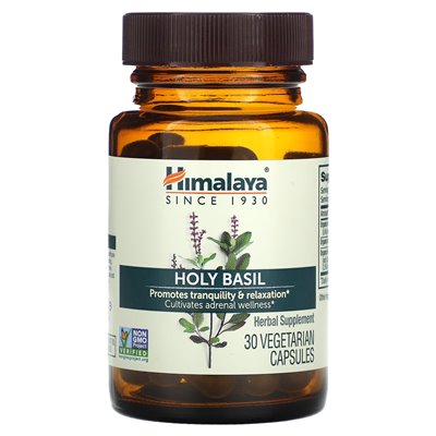 Himalaya, Święta Bazylia, 30 kapsułek wegetariańskich Himalaya, Święta Bazylia, 30 kapsułek wegetariańskich