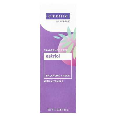 Emerita, Estriol-Ausgleichscreme mit Vitamin E, parfümfrei, 4 Oz (112 G)
