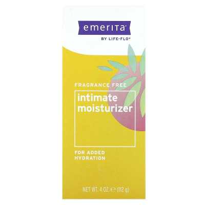 Emerita, intymny krem ​​nawilżający, zapach bez zapachu, 4 uncje (112 g)