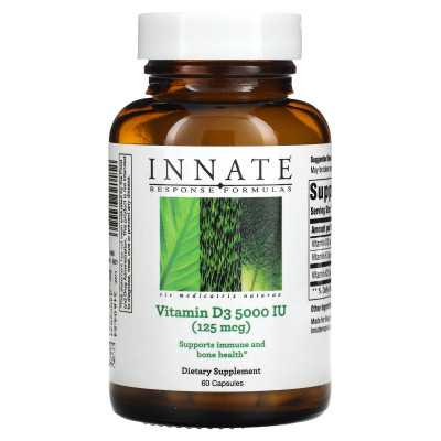 Innate Response Patterns, Vitamin D3, 5000 IU (125 mcg), 60 Capsules