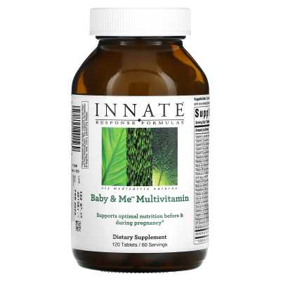 Innate Response Formulas, Baby & Me Multivitamin, 120 Tabletten