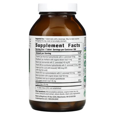 Wrodzone wzory reakcji, B Complex, 180 tabletek