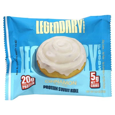 Legendary Foods, Süßes Protein, Zimt, 8 Packungen, 2,2 oz (63 g)