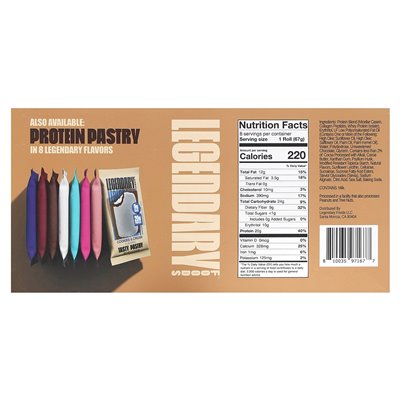 Legendary Foods, Protein Sweet, Schokolade, 8 Packungen, 2,4 oz (67 g)