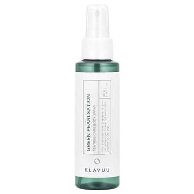 Klavuu, zielona perłowa, spray do body pielęgnacyjnej, 3,38 fl oz (100 ml)
