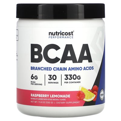 Nutricost, Performance, BCAA, Himbeerlimonade, 11,8 oz (330 g)