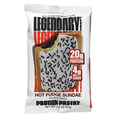 Legendary Foods, Protein Cake, Hot Fudge, 10 Pack, 2.2 oz (61 g)