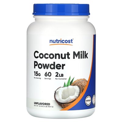 Nutricost, Kokosmilchpulver, ungesüßt, 32 oz (907 g)