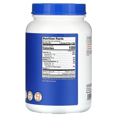 Nutricost, Kokosmilchpulver, ungesüßt, 32 oz (907 g)