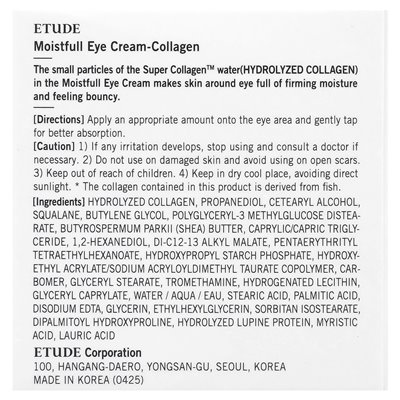 Etude, WILIFULL Colagen, Augencreme, 0,94 fl oz (28 ml)