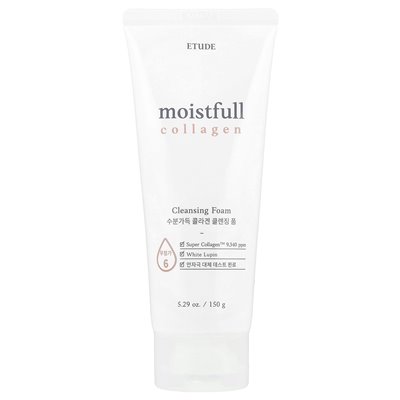 Etude, Moisturizing Collagen, Cleansing Foam, 5.29 oz (150 g)