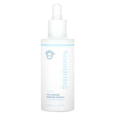 Etude, Soonjung, Cica Calming Ampoule Essence, 50 ml (1,69 fl. oz.)