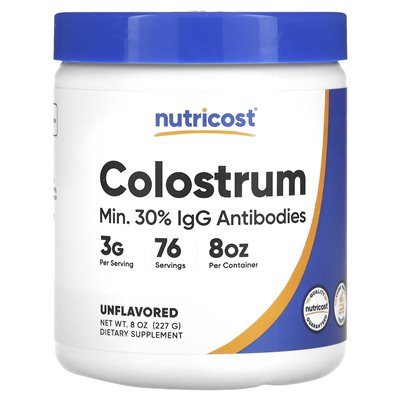 Nutricost, Kolostrum, unschlagbar, 3 g, 8 oz (227 g)