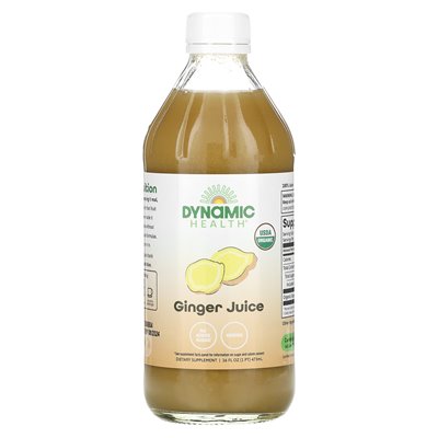 Dynamic Health, Sok z Imbiru, 16 uncji (473 ml) Dynamic Health, Sok z Imbiru, 16 uncji (473 ml)